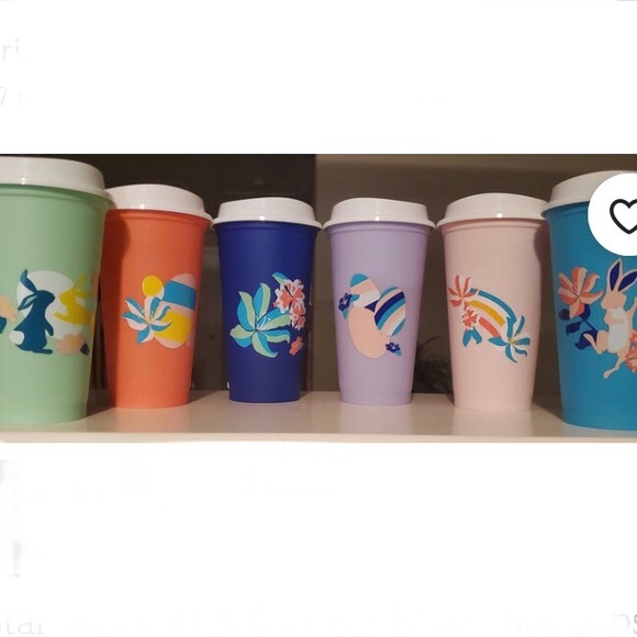 Starbucks Other - NWT Starbucks Spring/ Easter Reusable Hot Cups